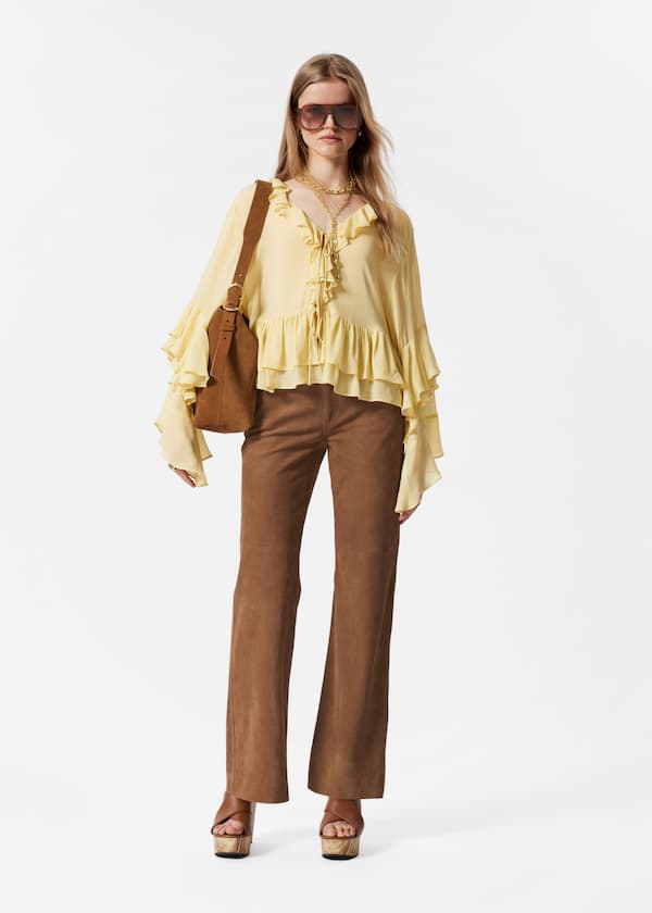Ruffle Blouse
