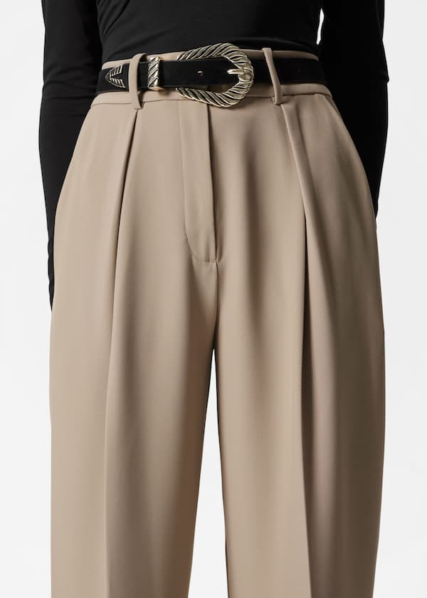 Tailored Tapered Trousers