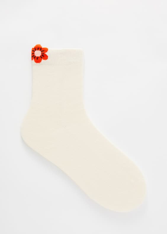 Appliqué Ankle Socks