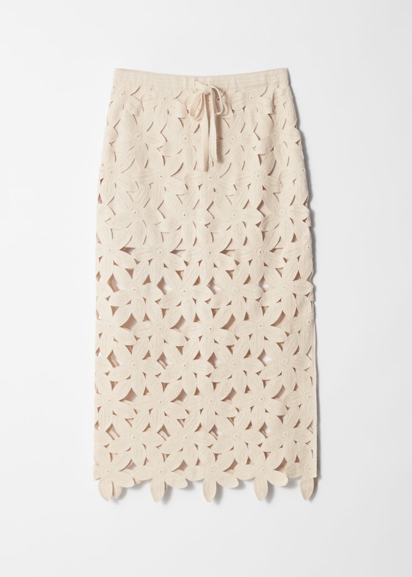 Crochet Midi Skirt