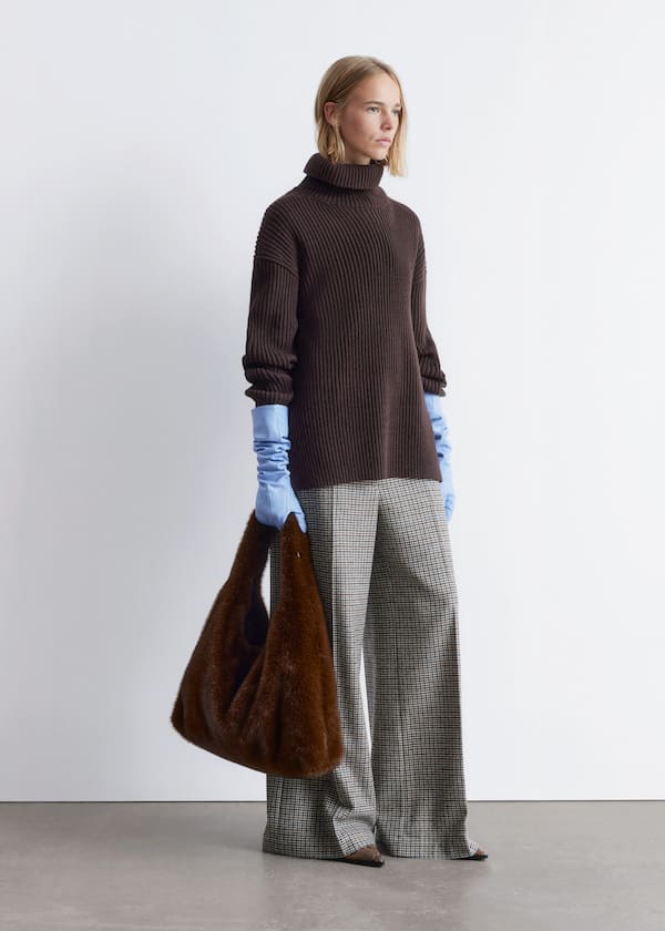 Turtleneck Wool-Knit Jumper