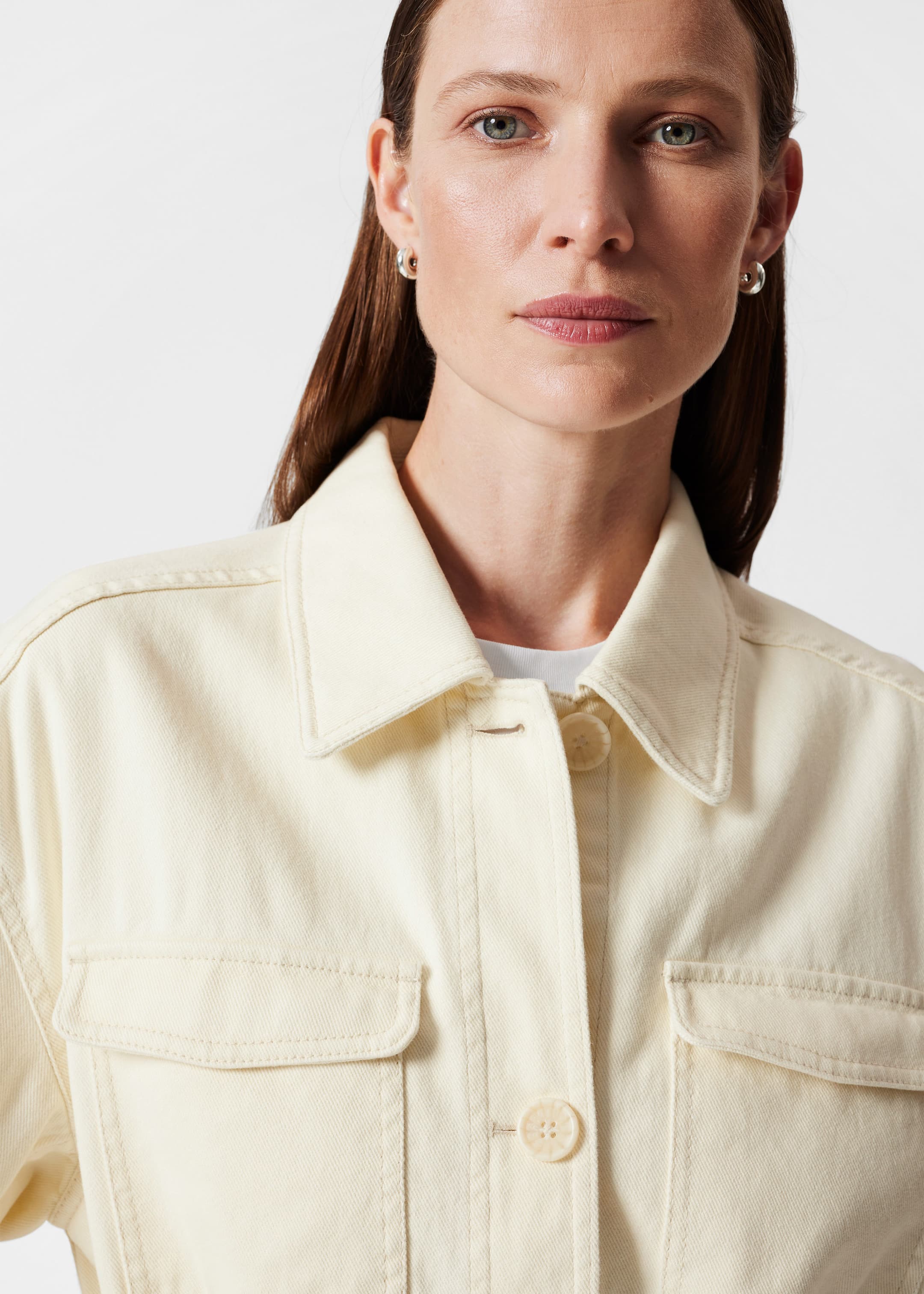 Workwear Jacket - Cream - Lookbook