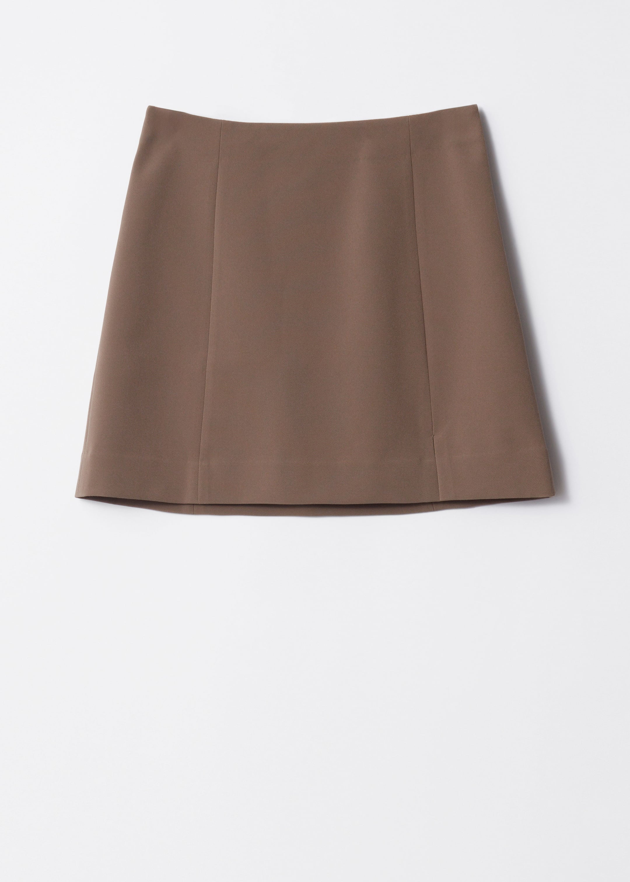 High-Waist Mini Skirt - Black - Still Life