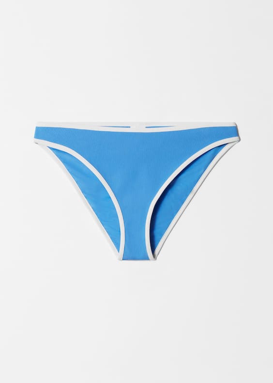 Contrast-Trim Bikini Briefs