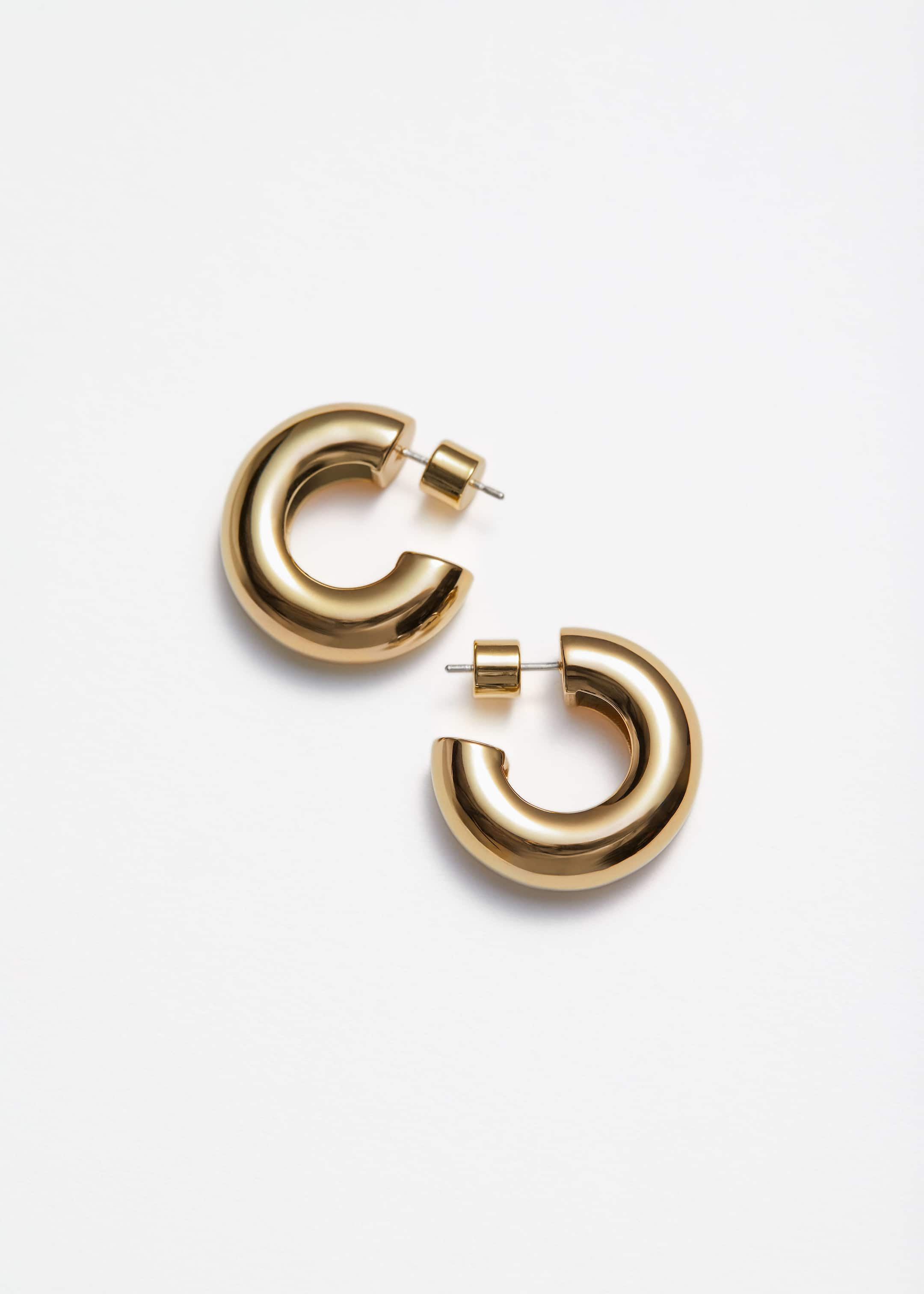 Sleek Hoop Earrings