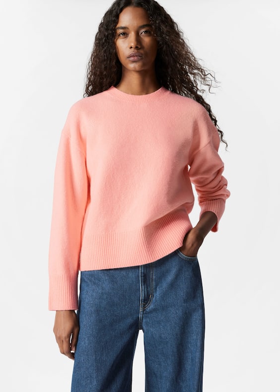 Relaxed Fit Knitted Sweater