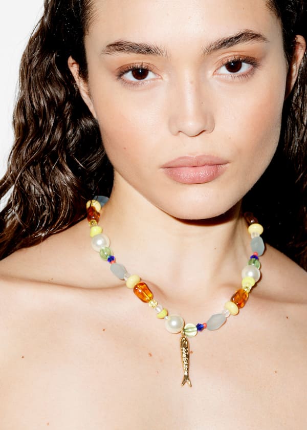 Short Embellished Necklace