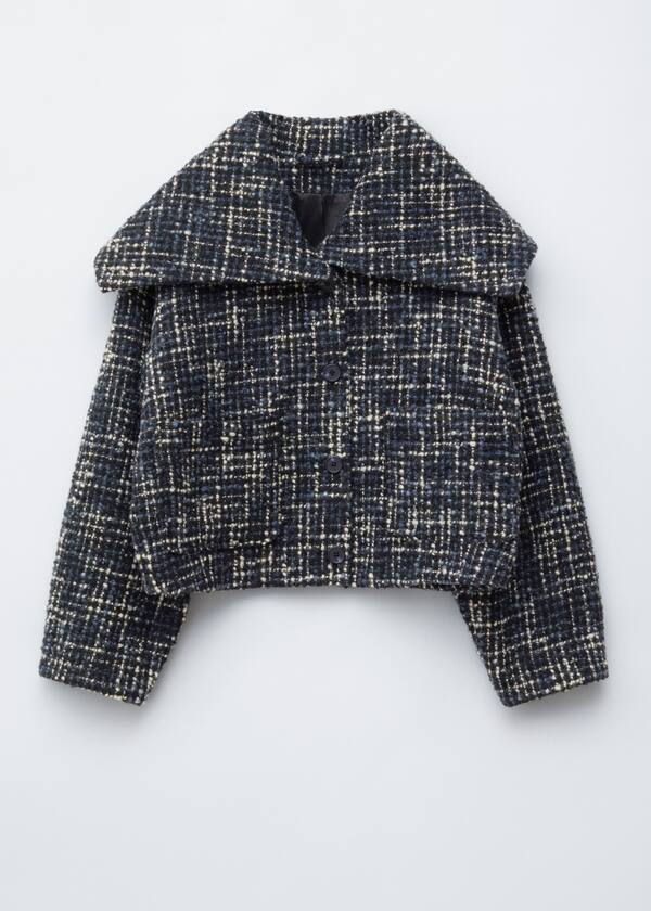 Cropped Wool Jacket