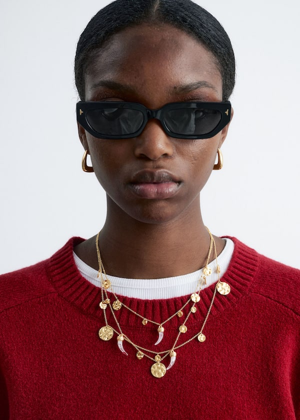 Embellished Layered Necklace