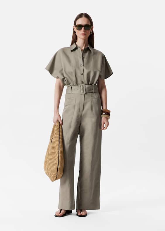 Belted Jumpsuit