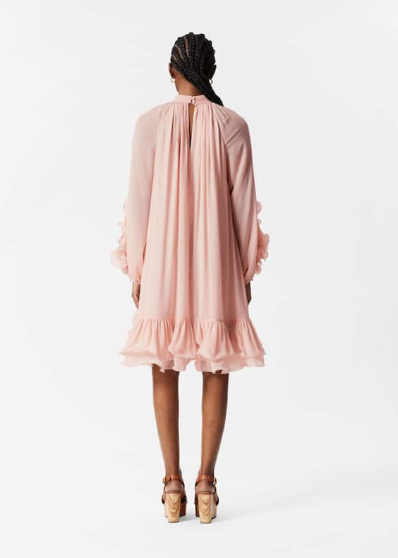 Ruffle Mini Dress