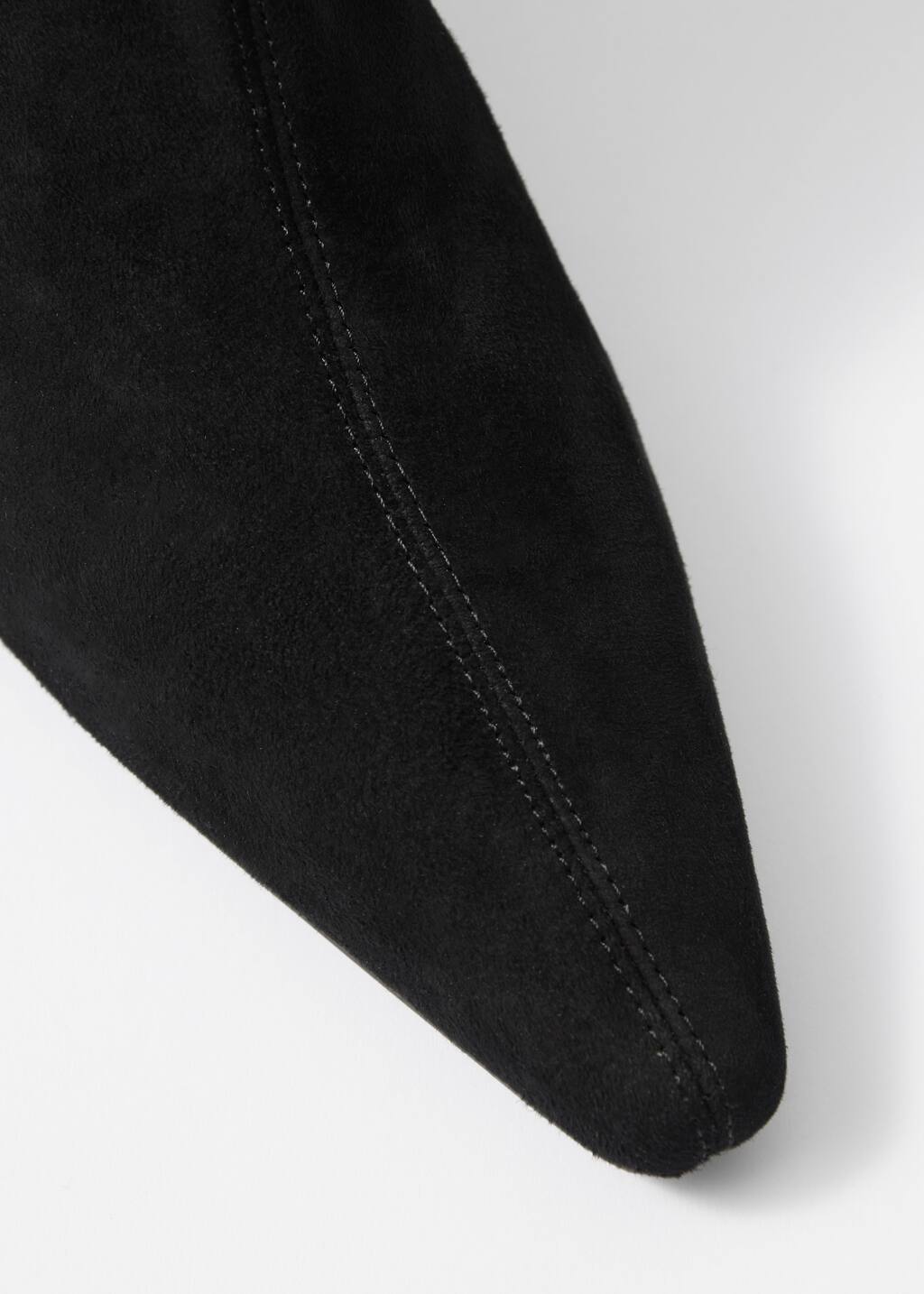 Nider Stretch Heel Ankle Boot - Blackstret