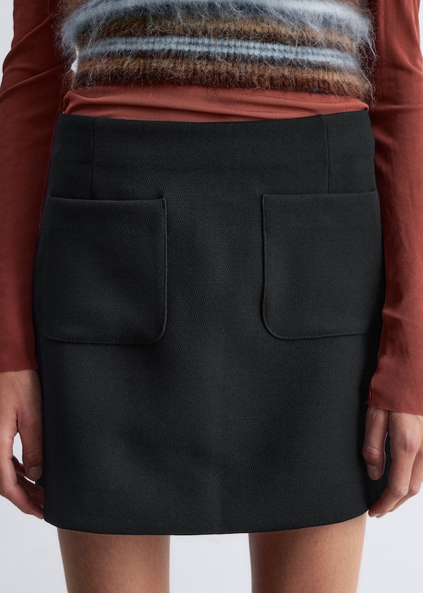 A-Line Mini Skirt