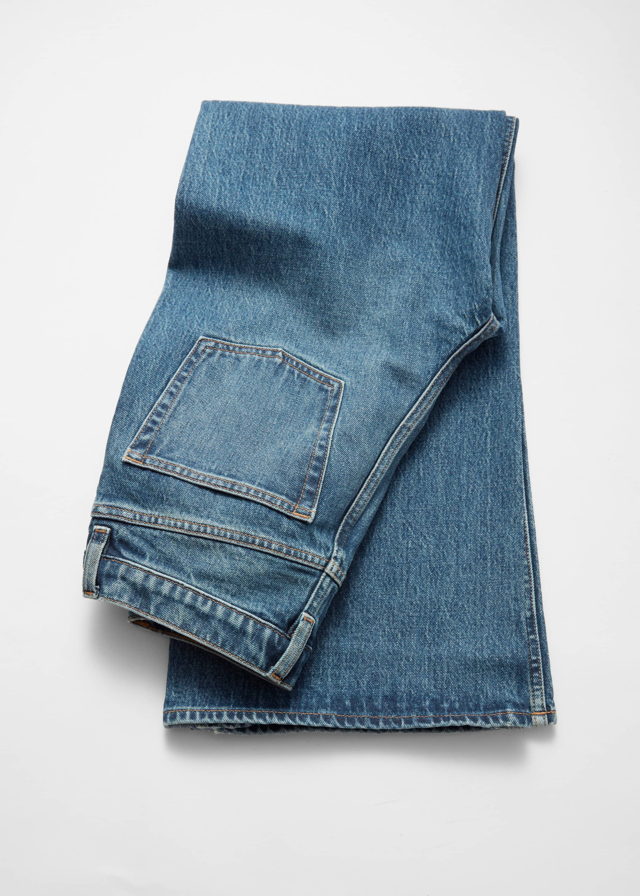 Jeans mit weitem Bein - {{variantName}} - Beschreibendes Detail