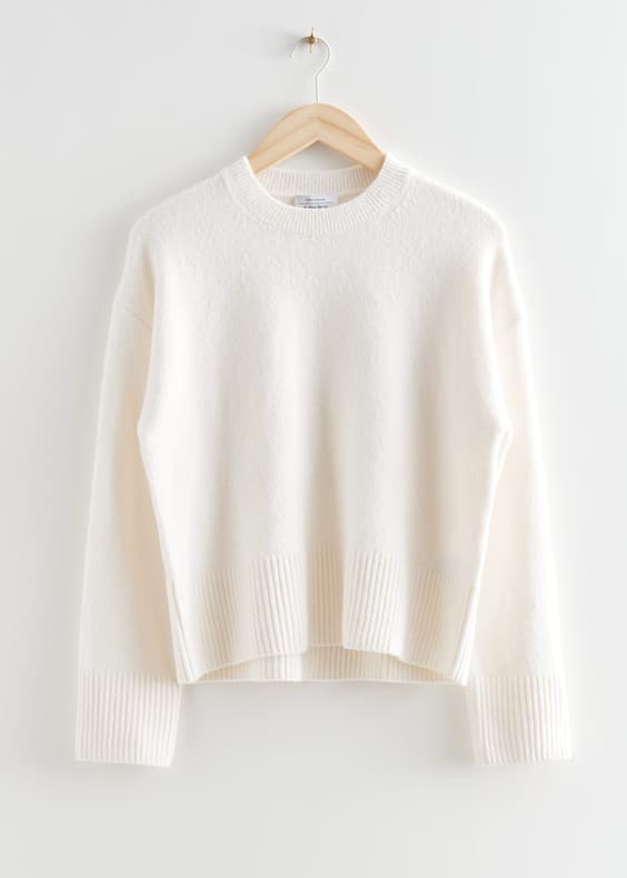 Relaxed Fit Knitted Sweater