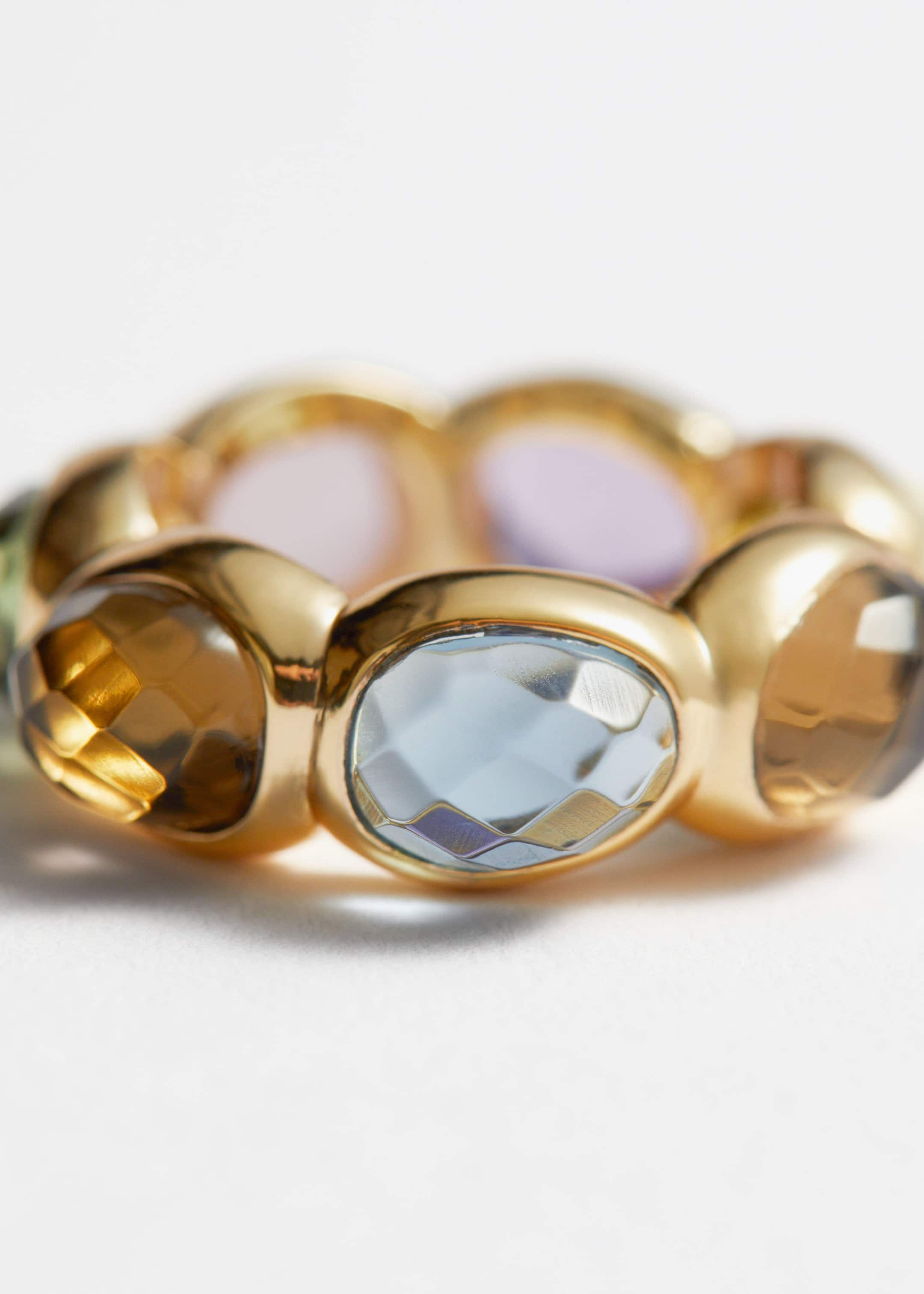 Bague en cristal vibrant - {{variantName}} - Descriptive Detail