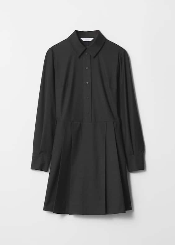Tailored Shirt Mini Dress