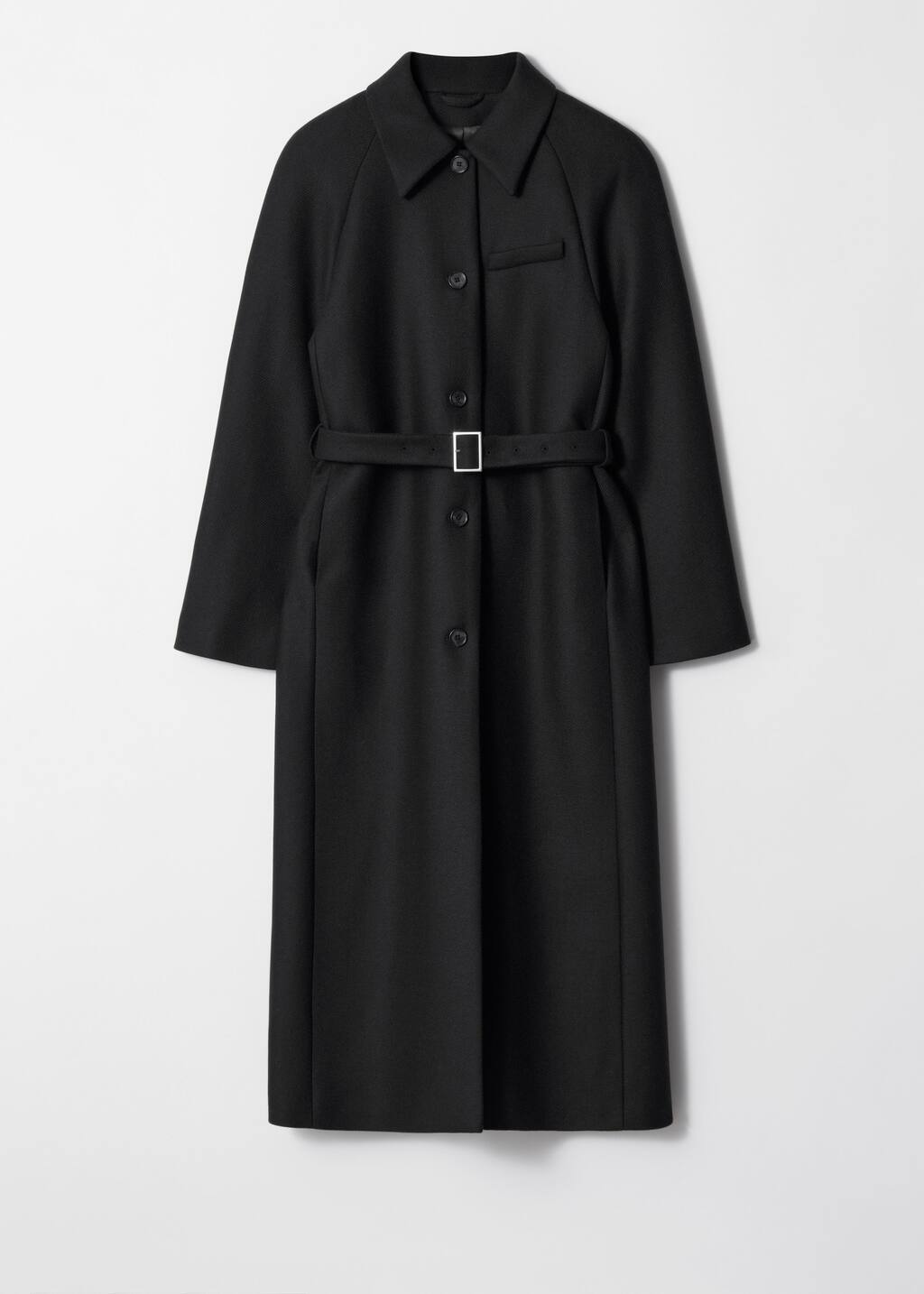 ジャケット・アウター DUNST UNISEX BELTED WOOL MAC COAT BLACK MUSINSA | DUNST FOR WOMEN UNISEX BELTED WOOL MAC COAT