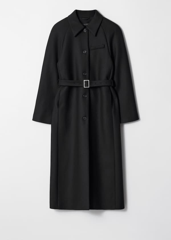 Belted Wool Coat