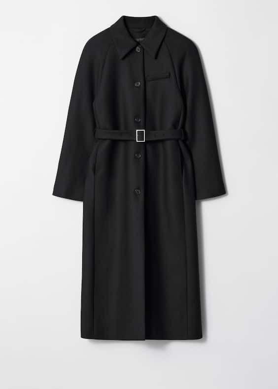 Belted Wool Coat
