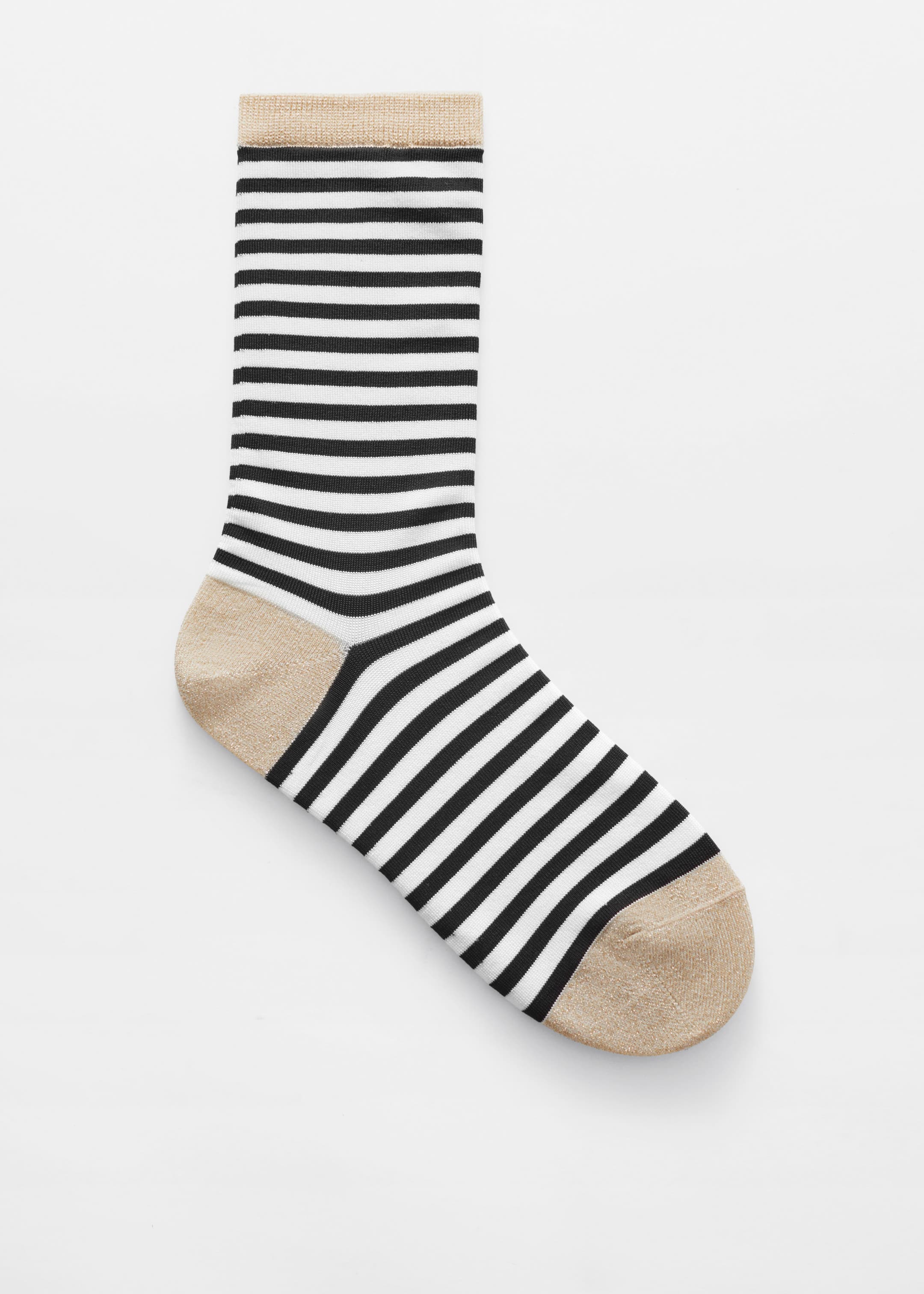 Image of Striped Glitter Socks