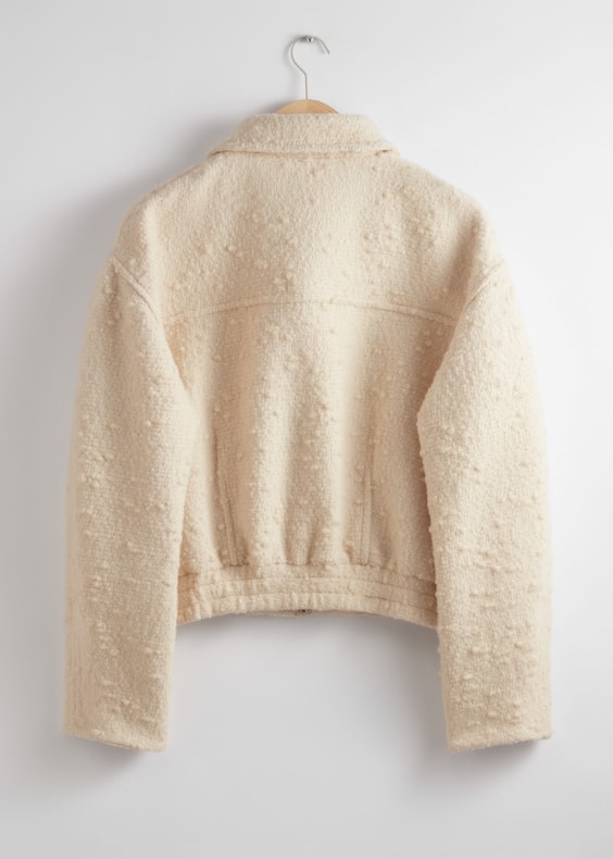 Oversized Zip Jacket