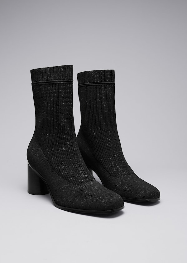 Knit Sock Boots