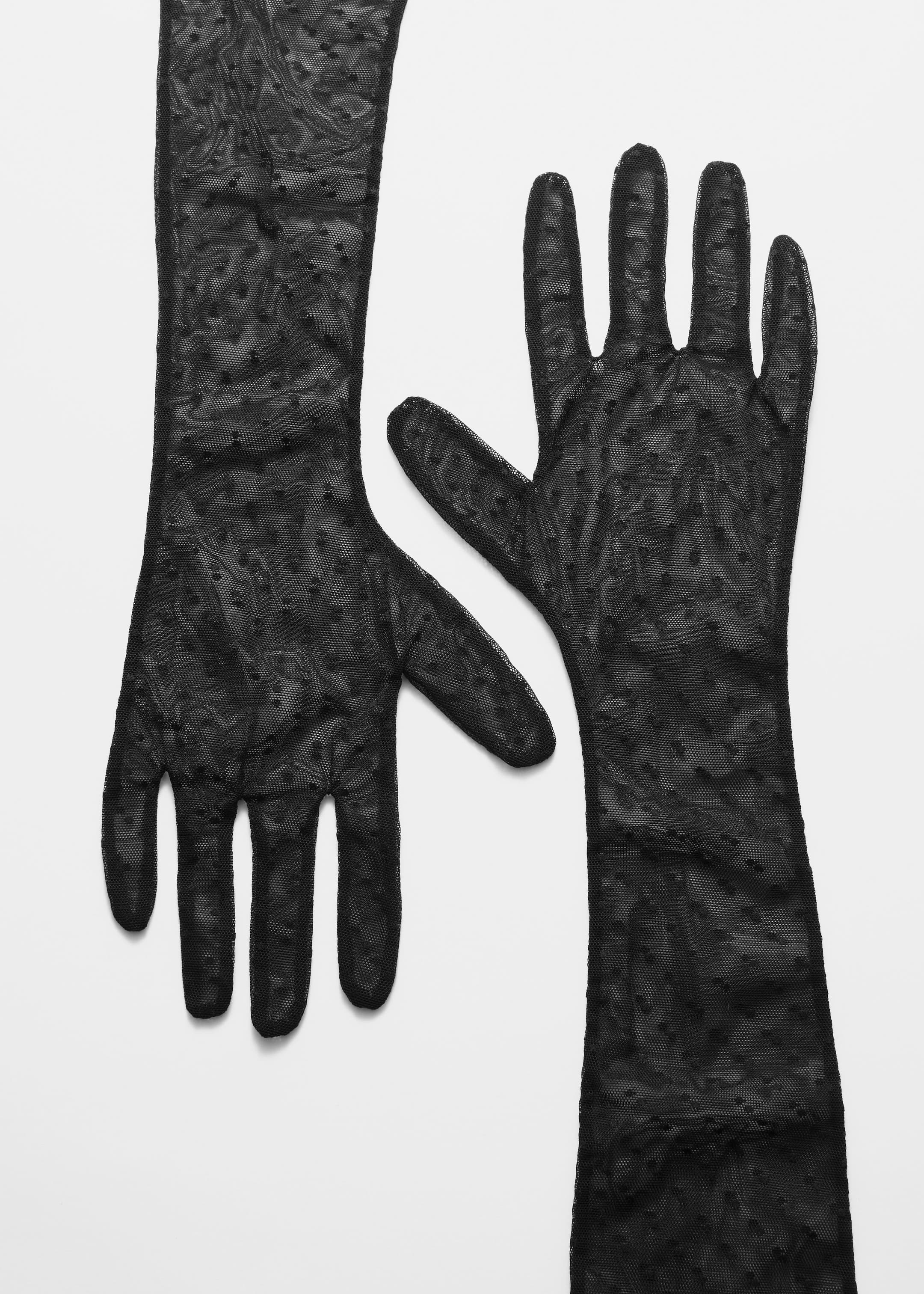 Image of Lange Mesh-Handschuhe