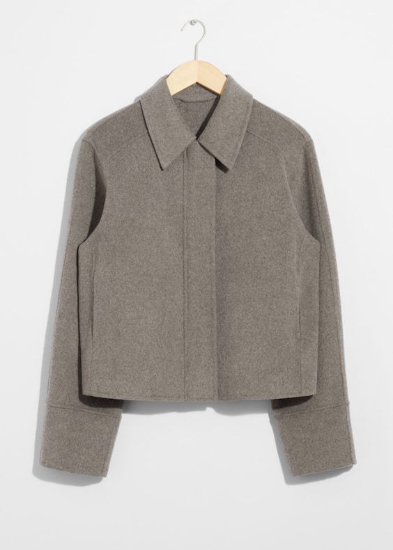 Collared Wool Jacket