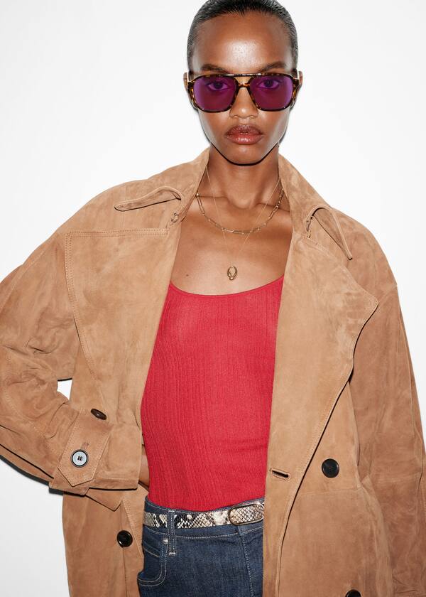 Aviator-Frame Sunglasses