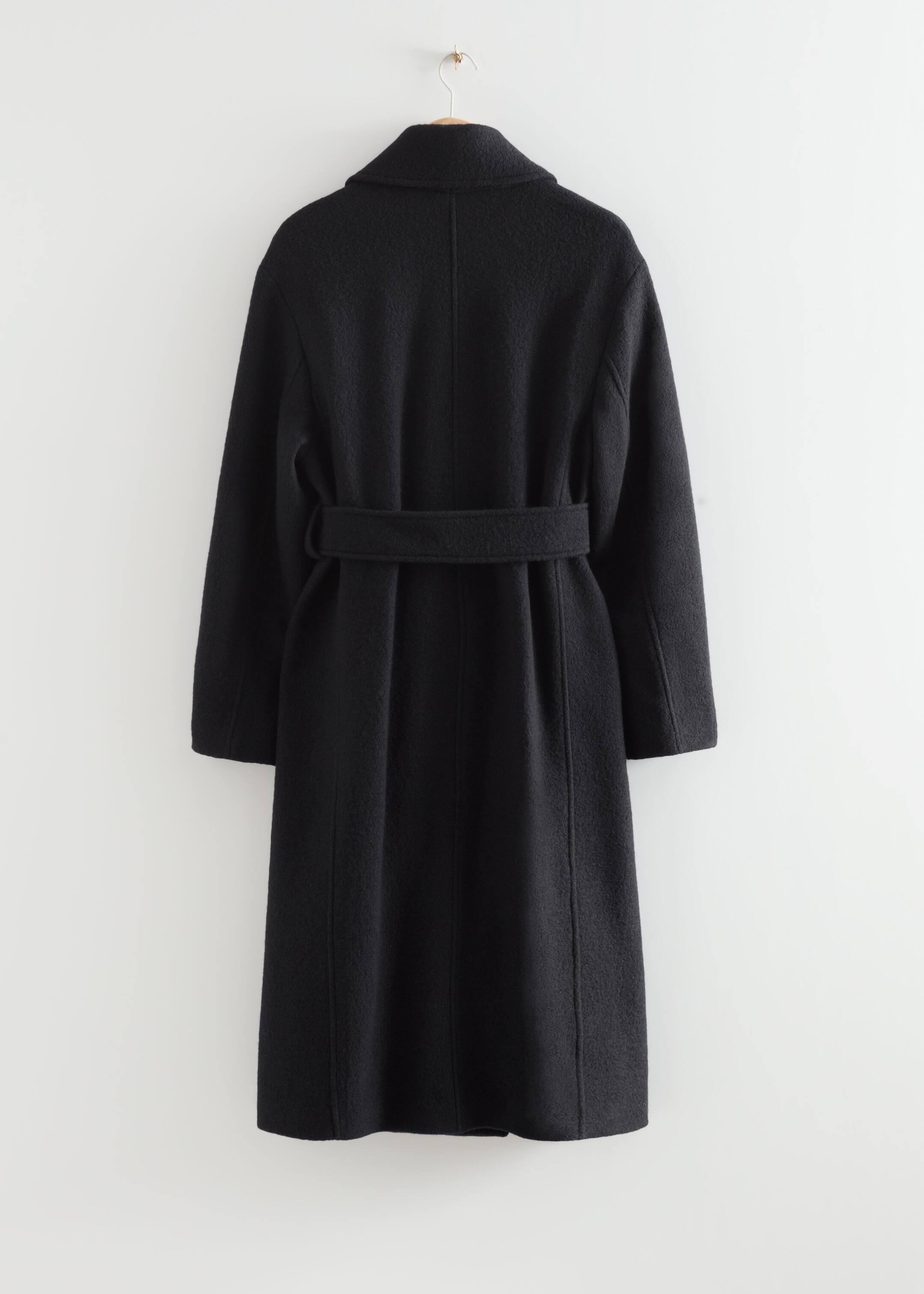 And other stories navy coat best sale