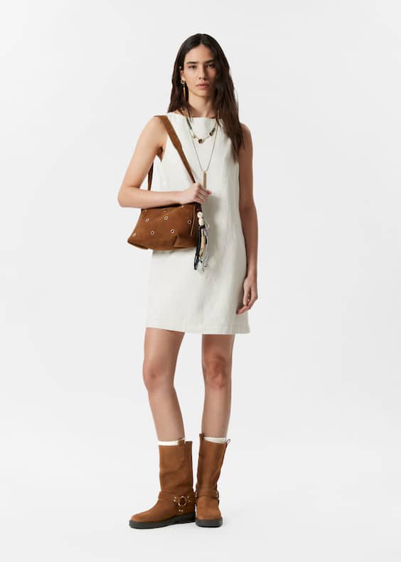 Linen Mini Dress