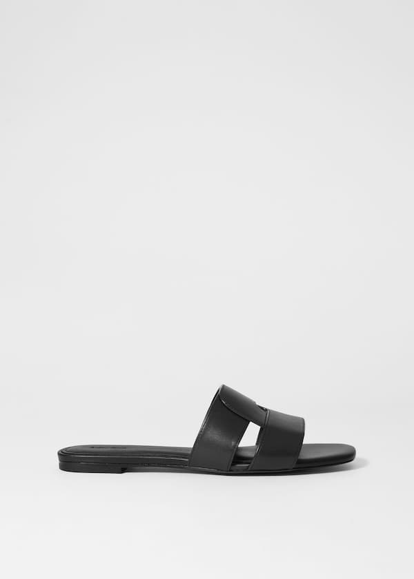 Leather Slides
