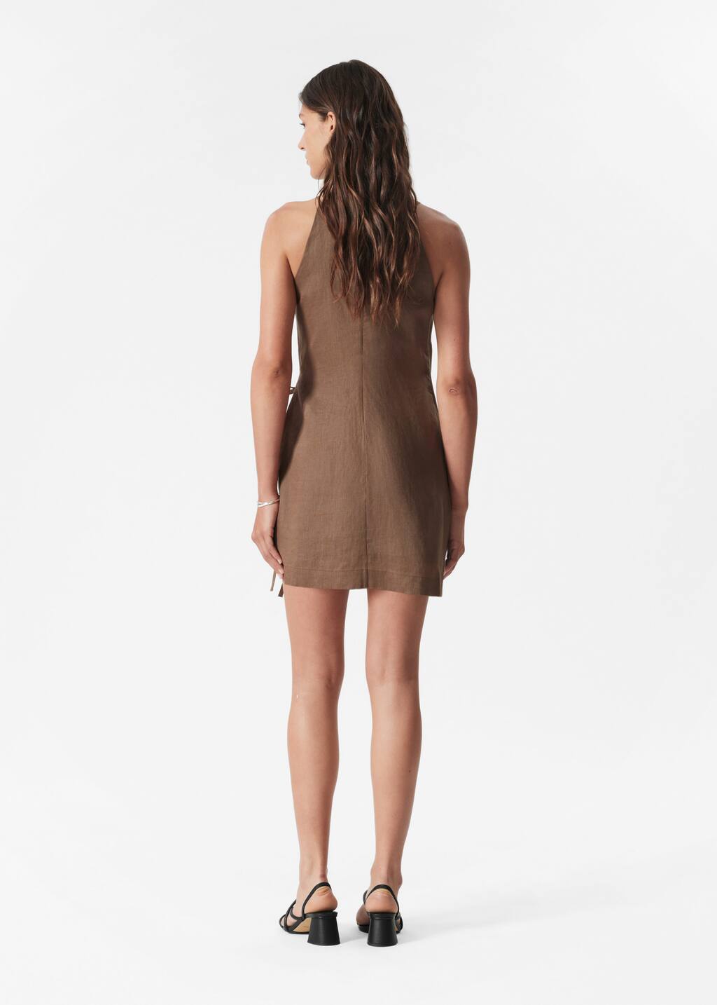 Linen Mini Dress