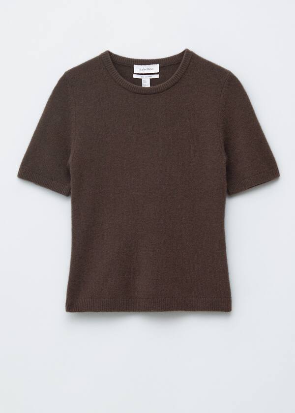 Knitted Cashmere T-shirt