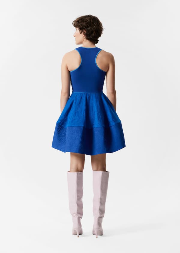 Flared Mini Dress