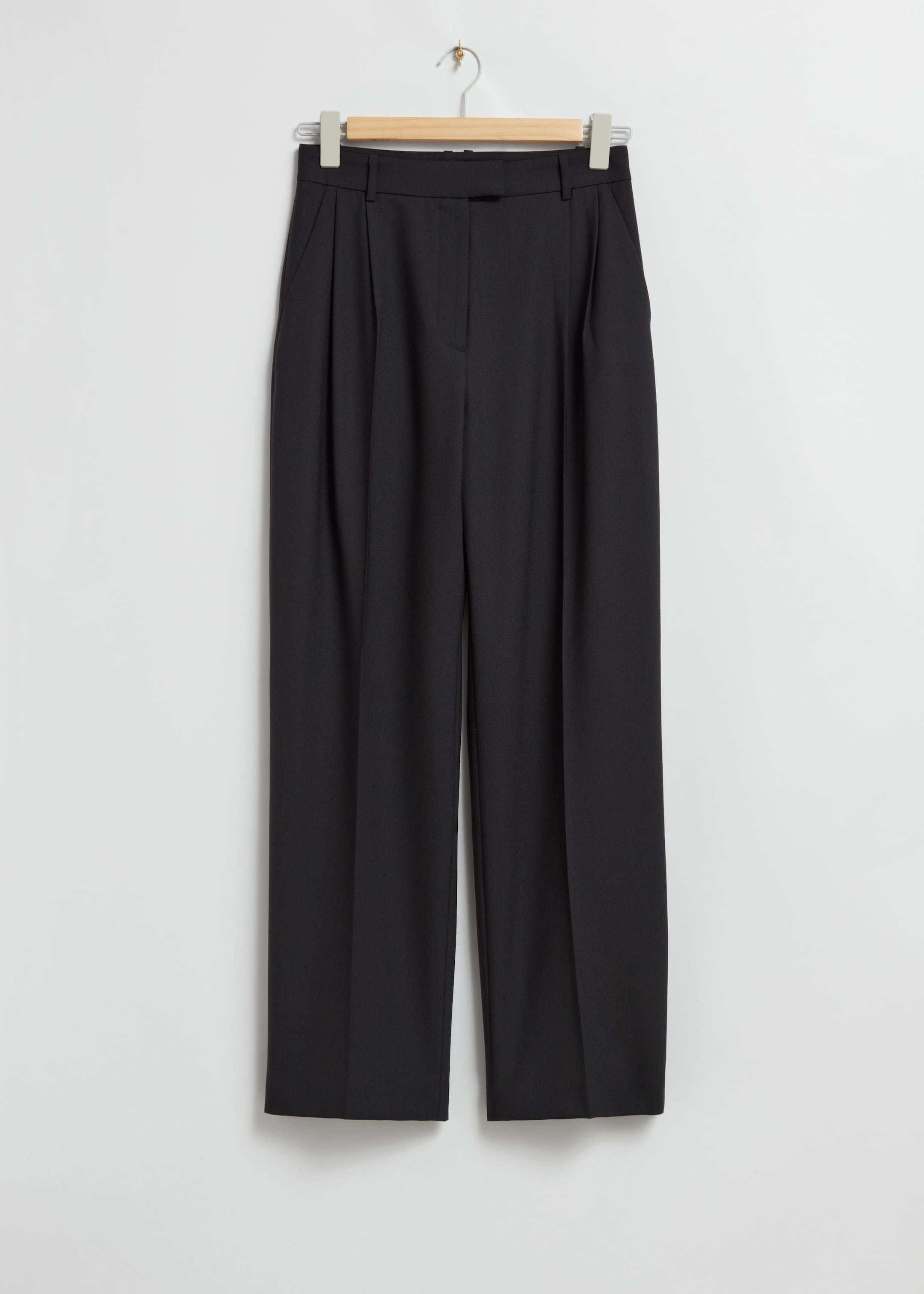 Image of Relaxed Tailored Trousers