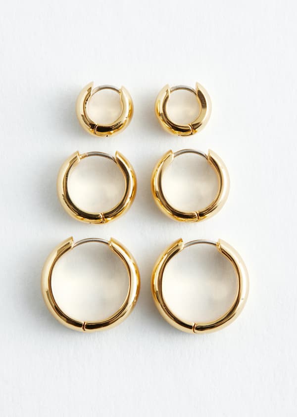 Chunky Hoop Set