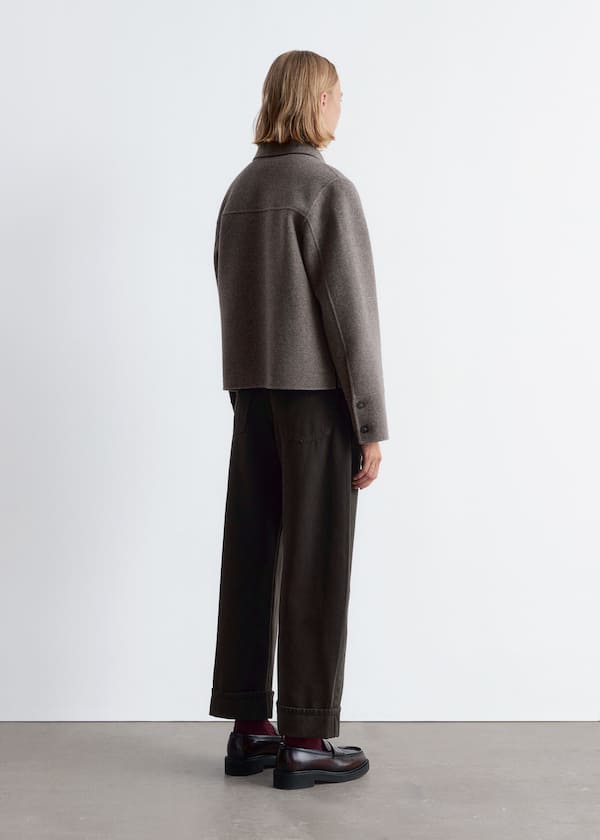 Collared Wool Jacket