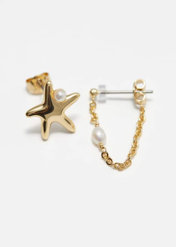 Freshwater Pearl Earrings Set