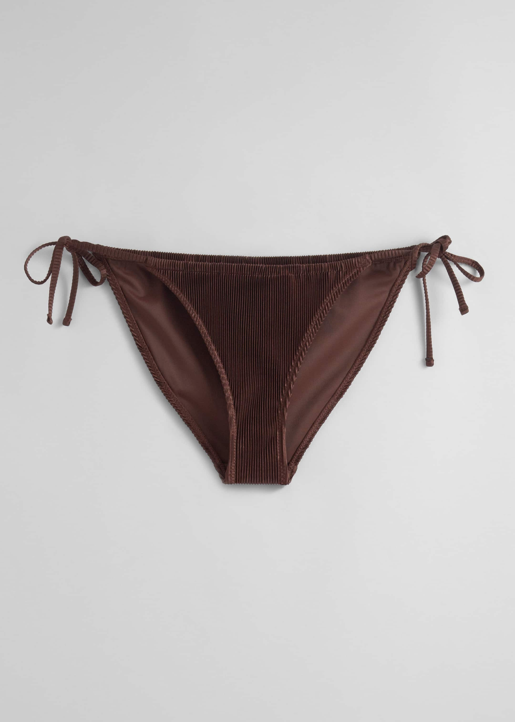 Image of Pleated Bikini Briefs