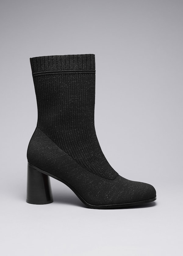 Knit Sock Boots