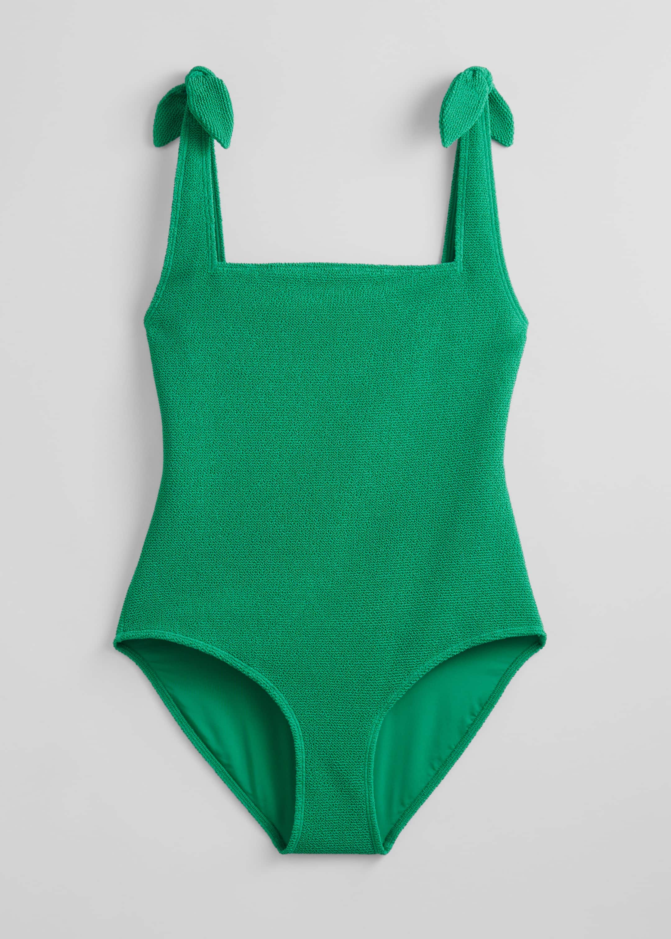 Image of Maillot de bain texturé à nouer