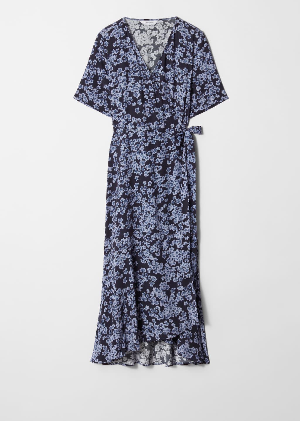 Wrap Midi Dress - Blue Floral - Midi dresses - & Other Stories