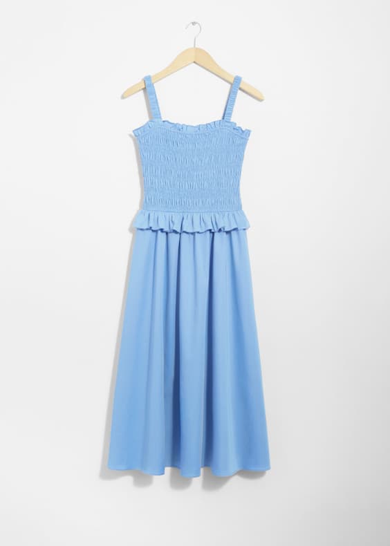 Ruched Midi Dress