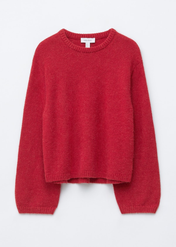 Knitted Alpaca-Blend Sweater