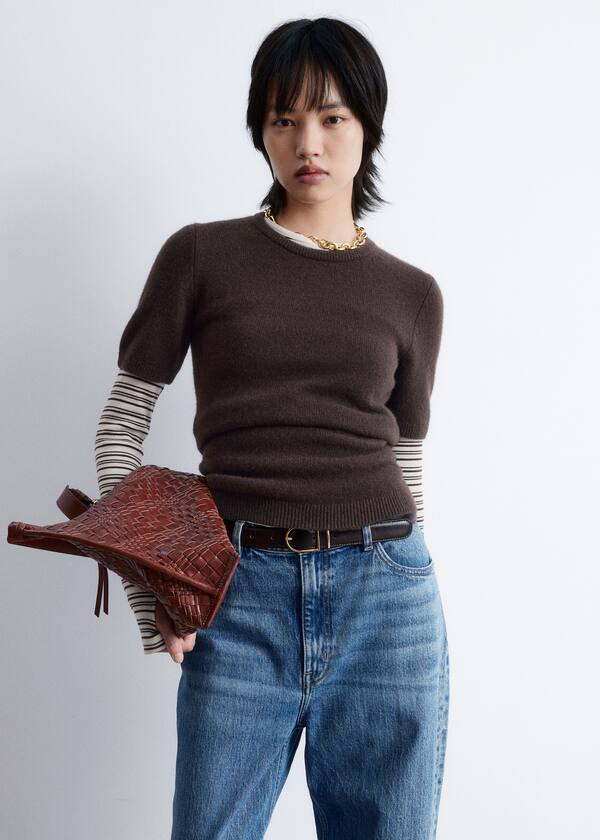 Knitted Cashmere T-shirt