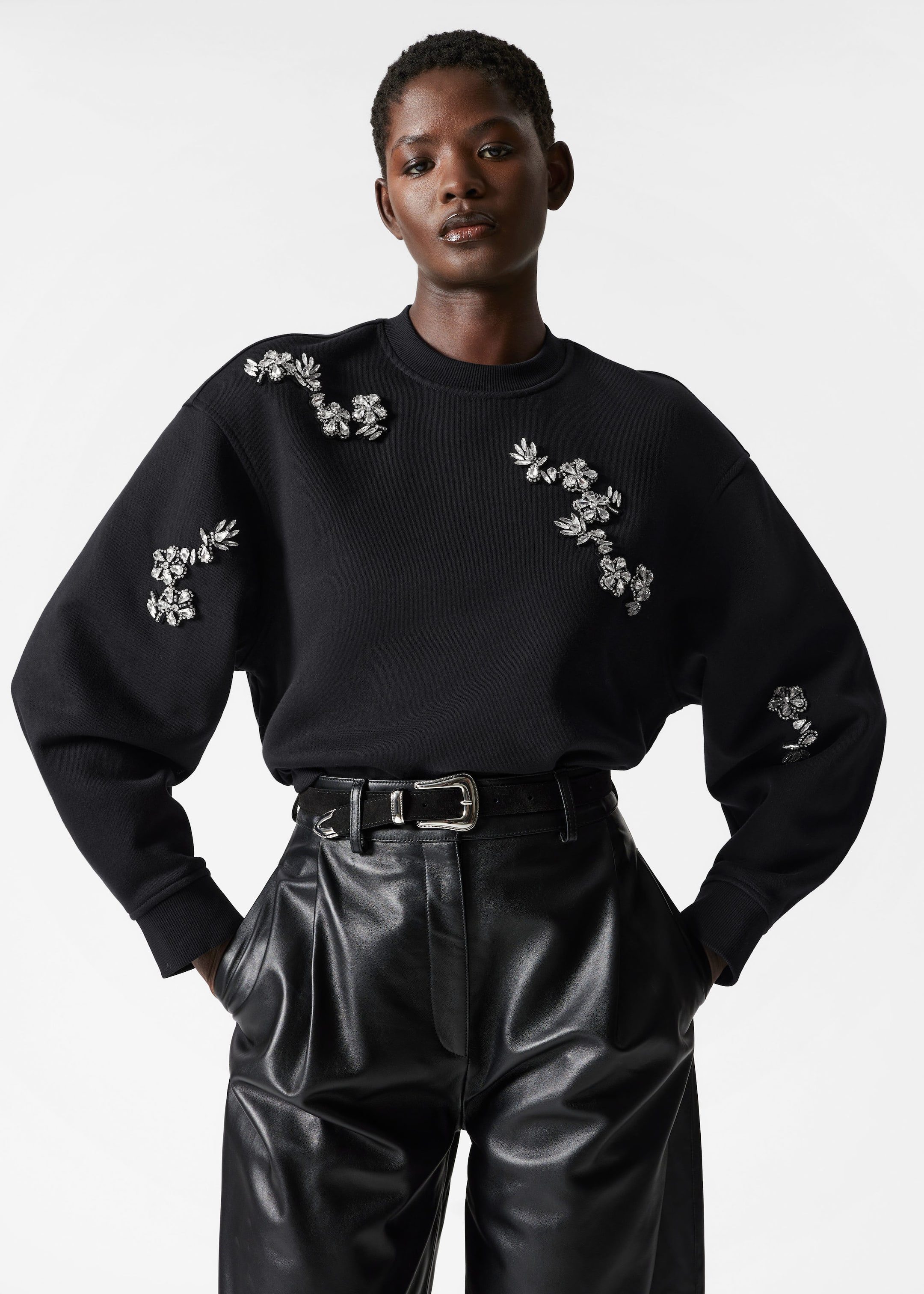 Image of Embellished Sweatshirt