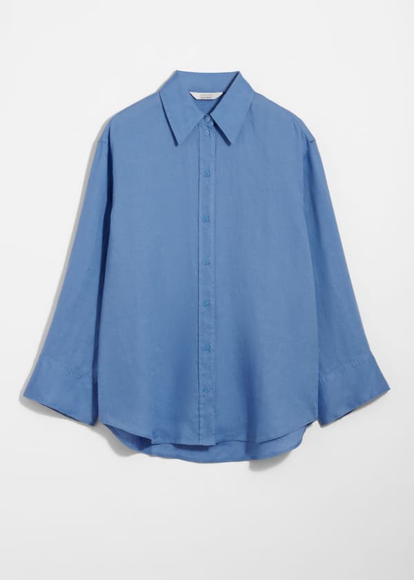 Oversized Linen Shirt