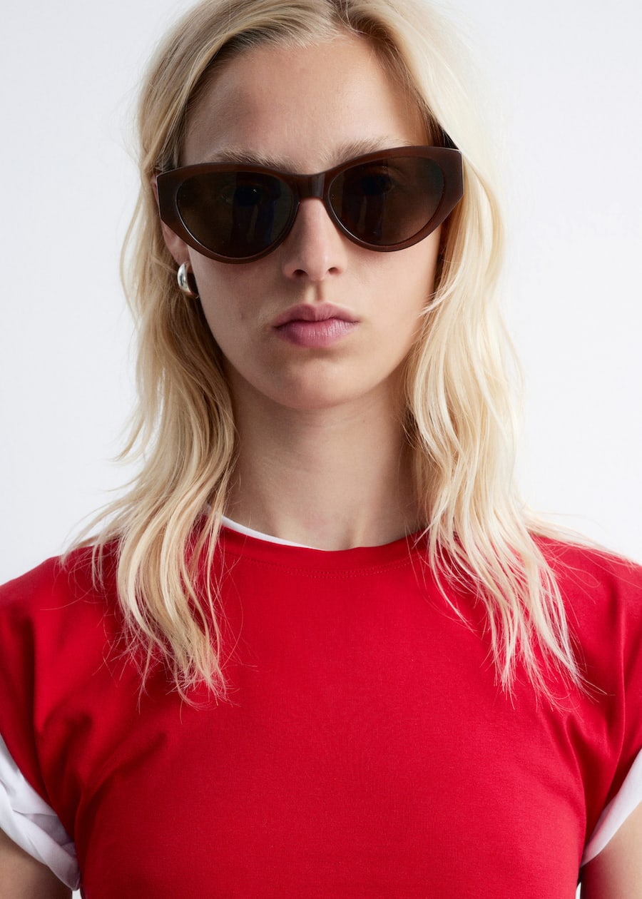 Ruched Jersey Tank Top
